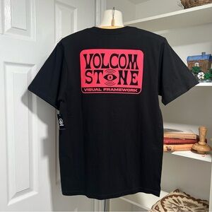 Volcom Black Crew Neck Tee